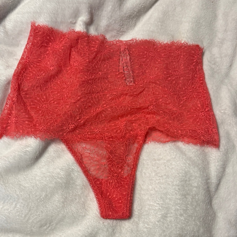 Victoria's Secret Red Lace Panties